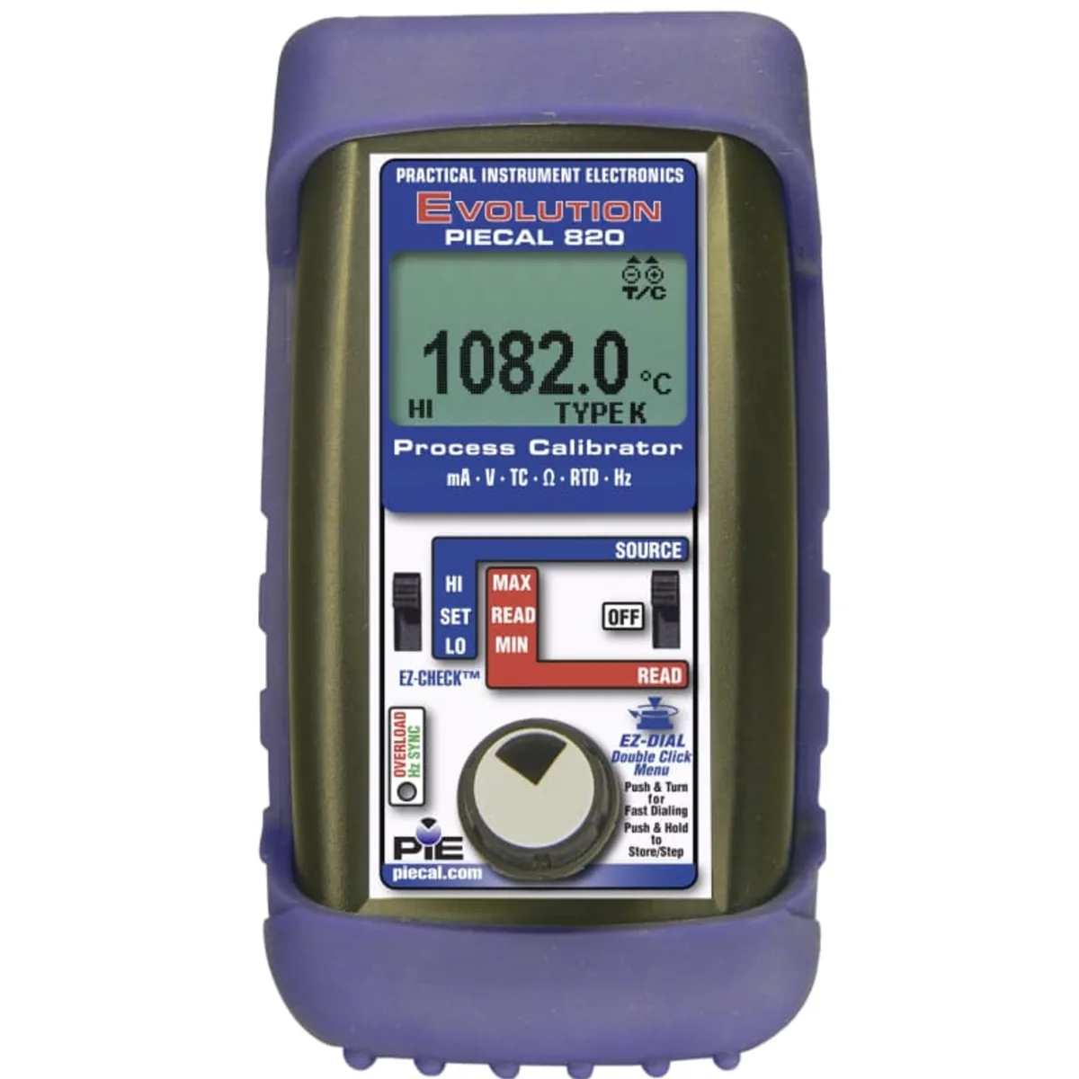 PIECAL 820 Multifunction Process Calibrator