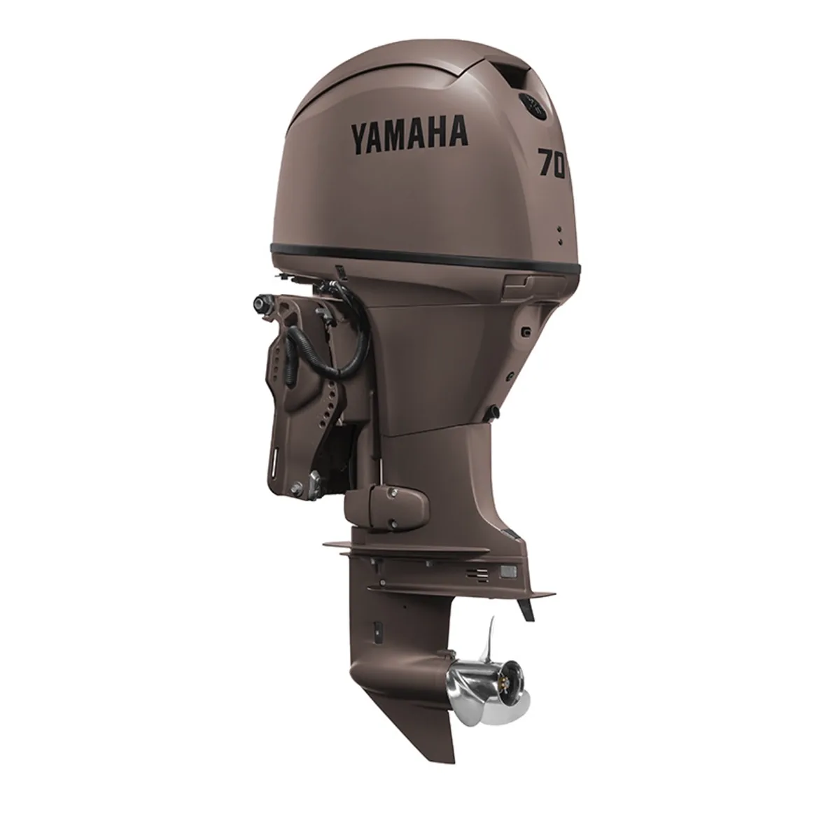 Yamaha 70HP Matte Brown Outboard F70LB3