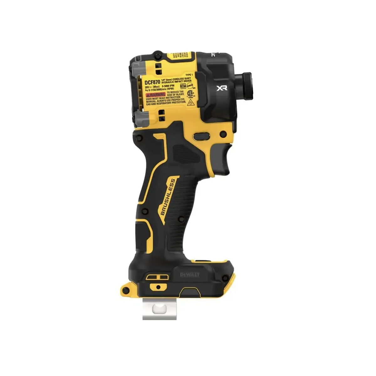 DeWalt impact driver cordless tool set with LED lights