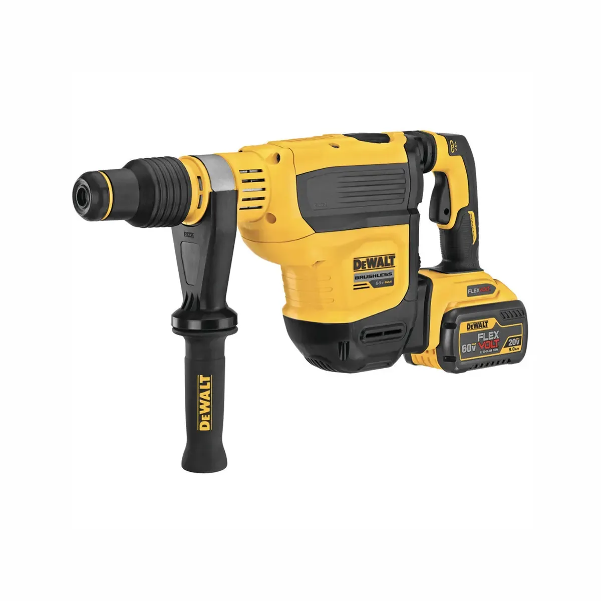 DeWalt DCH614X2 cordless SDS Max hammer drill kit