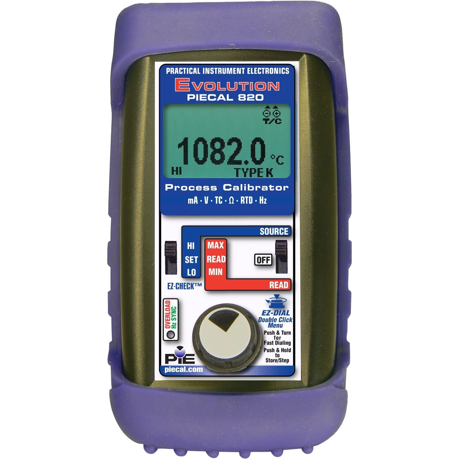 PIE 820 Single-Channel Multifunction Calibrator