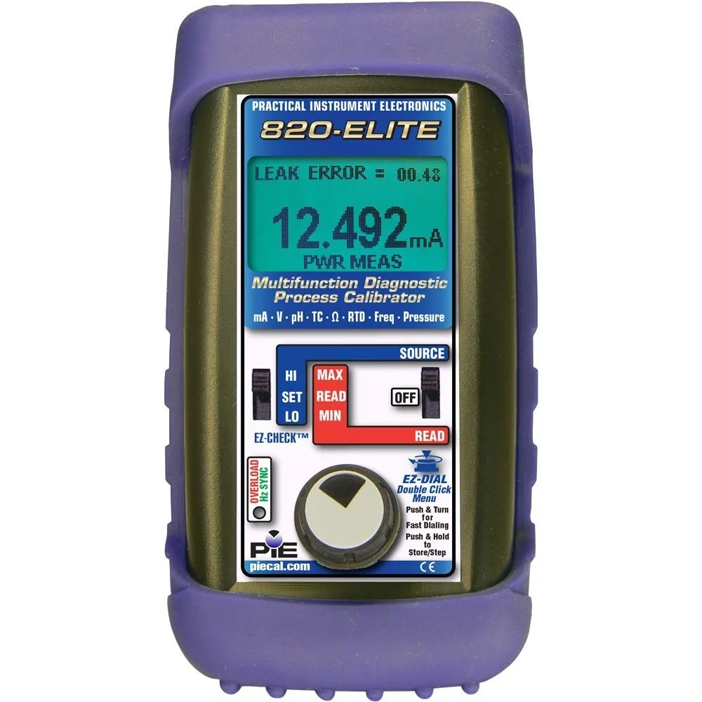 PIE 820ELITE High Accuracy Multifunction Diagnostic Calibrator