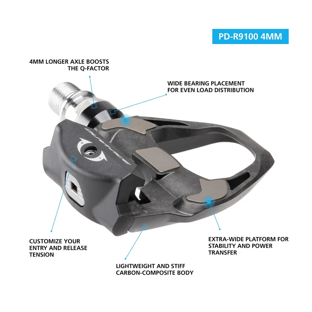 SHIMANO Dura-Ace Pd-R9100 Pedal Set