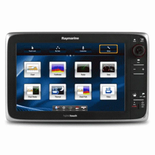 RAYMARINE E127 MULTIFUNCTION DISPLAY W/ SONAR – EUROPEAN CHARTS