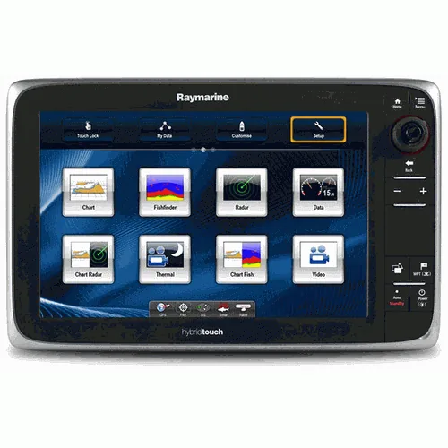 RAYMARINE E127 MFD DISPLAY – NOAA VECTOR CHARTS – REMANUFACTURED