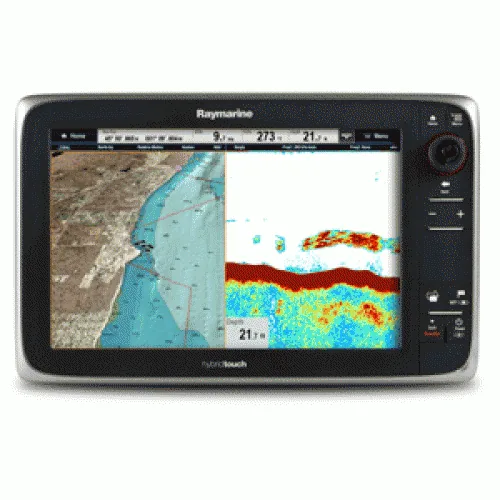 RAYMARINE C125 MULTIFUNCTION DISPLAY W/ ROW CHARTS