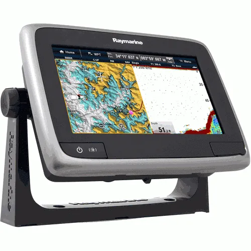 RAYMARINE A77 WIFI 7 TCH MFD CLEARPULSE SNR NAVIONICS NA GOLD+3000 LK