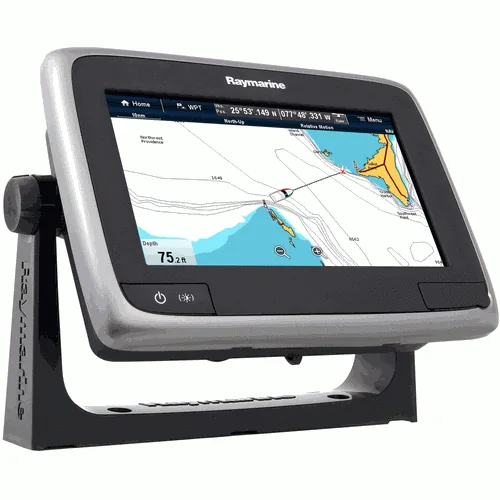 RAYMARINE A75 7″ MFD TOUCHSCREEN – NAVIONICS SILVER USA COASTAL