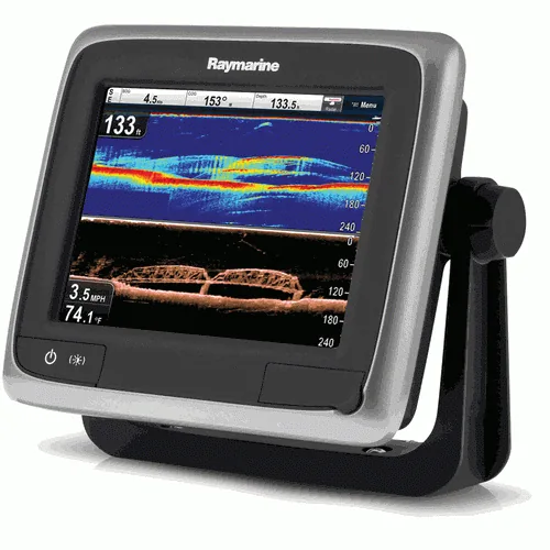 RAYMARINE A68 WI-FI 5.7 TOUCH MFD W/CHIRP DOWNVISION – NO CHARTS