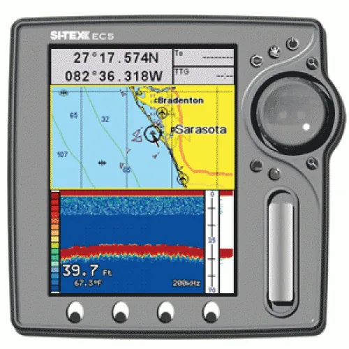 SI-TEX EC5E CHARTPLOTTER W/ EXTERNAL ANTENNA