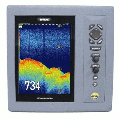 SI-TEX CVS-1410 DUAL FREQ COLOR 10.4″ LCD FISHFINDER 1KW (NO DUCER)