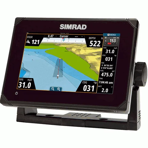 SIMRAD GO7 7″ MULTI-TOUCH CHARTPLOTTER W/ BUILT-IN ECHOSOUNDER, GPS, NMEA 2000 & INSIGHT CHARTS – NO TRANSDUCER