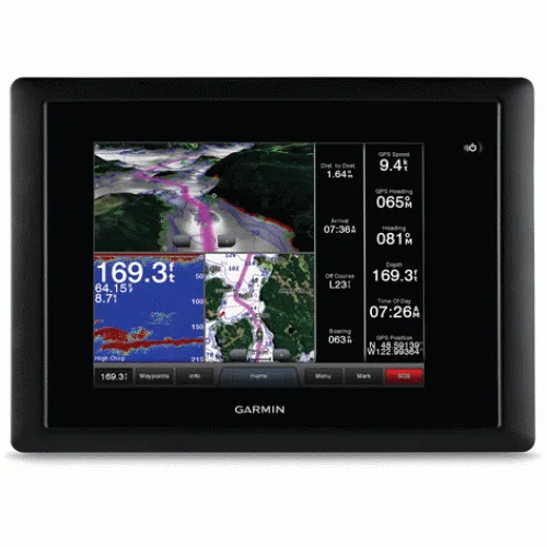 GARMIN GPSMAP 8208 MULTIFUNC TOUCH DISP ONLY W/ US COASTAL CHARTS