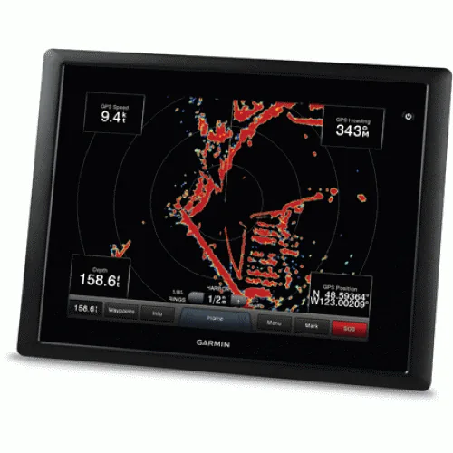 GARMIN GPSMAP 8012 MULTIFUNC TOUCH DISP SYS. W/ GPS ANT, CARD READER