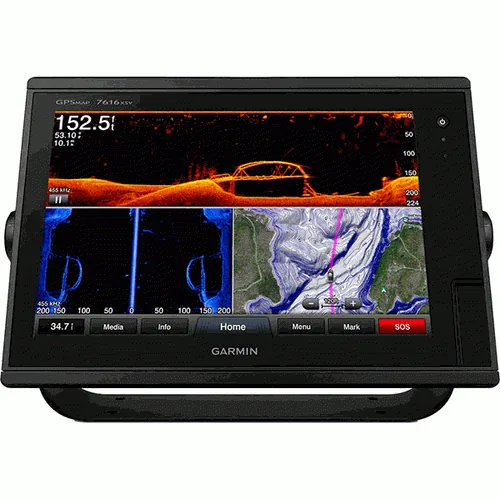 GARMIN GPSMAP 7616XSV – PRELOADED LAKEVÜ HD & BLUECHART G2