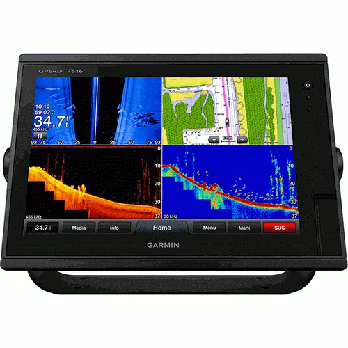 GARMIN GPSMAP 7616 – PRELOADED LAKEVÜ HD & BLUECHART G2