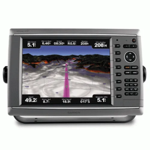 GARMIN GPSMAP 6212 BIG-SCREEN NETWORK CHARTPLOTTER W/ COASTAL MAPS
