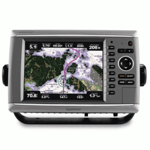 GARMIN GPSMAP 6208 BIG-SCREEN NETWORK CHARTPLOTTER W/ COASTAL MAPS