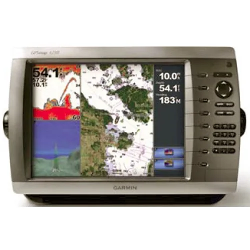 GARMIN GPSMAP 4210 BIG-SCREEN NETWORK CHARTPLOTTER W/ COASTAL MAPS