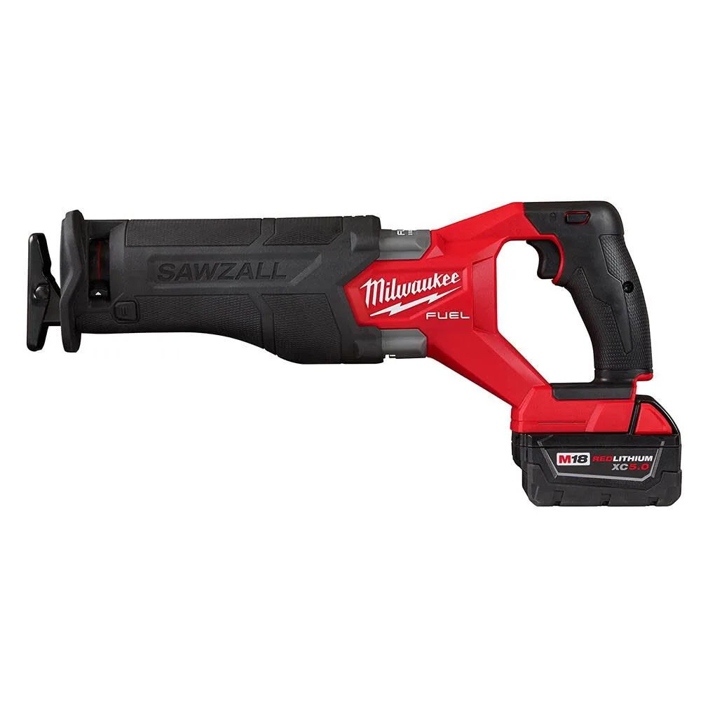 Milwaukee M18 FUEL SAWZALL Reciprocating Saw - 2 Battery XC5.0 Kit