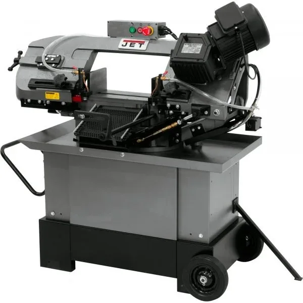 JET HVBS-710SG Horizontal/Vertical Mitering Bandsaw – 7x10in