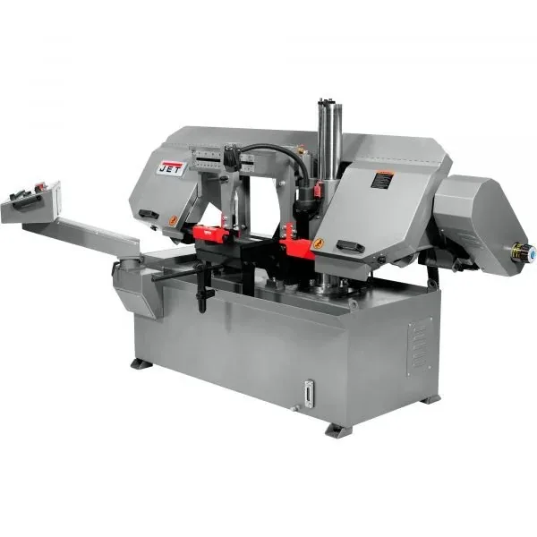 JET HBS-1220DC Semi-Automatic Dual Column Band Saw – 12x20in, 3 HP