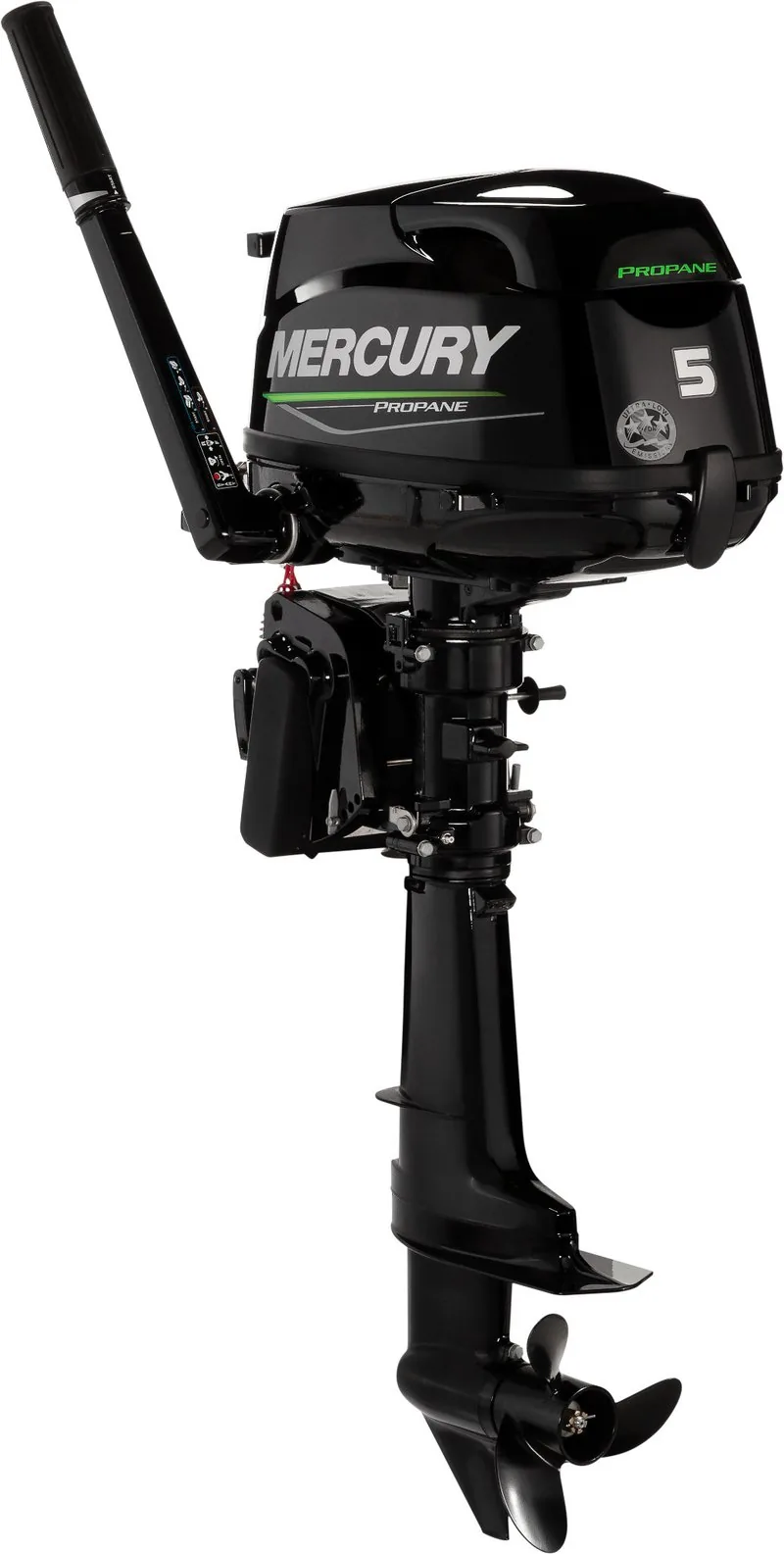 2020 Mercury 5 HP 5MH-LPG Propane Outboard Motor