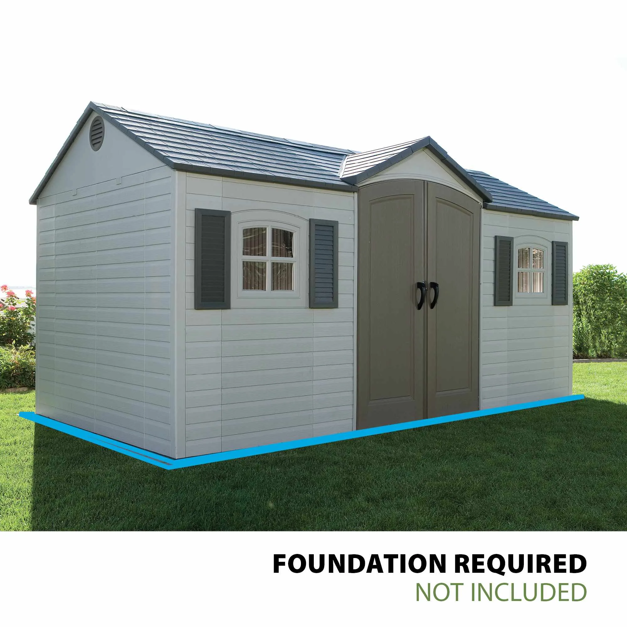 Lifetime 15 x 8 ft. Shed – 6446