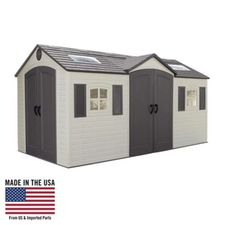 Lifetime 15 x 8 ft. Outdoor Shed – 60079