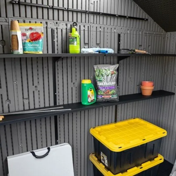 Lifetime 15 x 8 ft. Dual Entry Shed – 60455