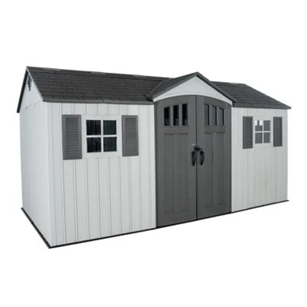 Lifetime 15 x 8 ft. Dual Entry Shed – 60407