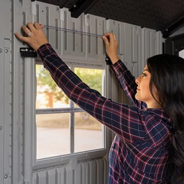 Lifetime 15 x 8 ft. Dual Entry Shed – 60407