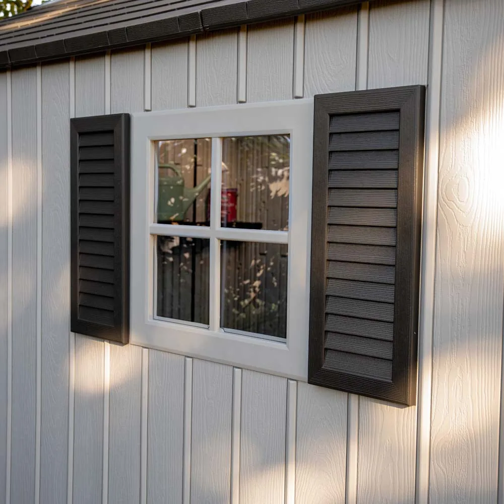 Lifetime 8 ft x 20 ft Outdoor Storage Shed – 60470