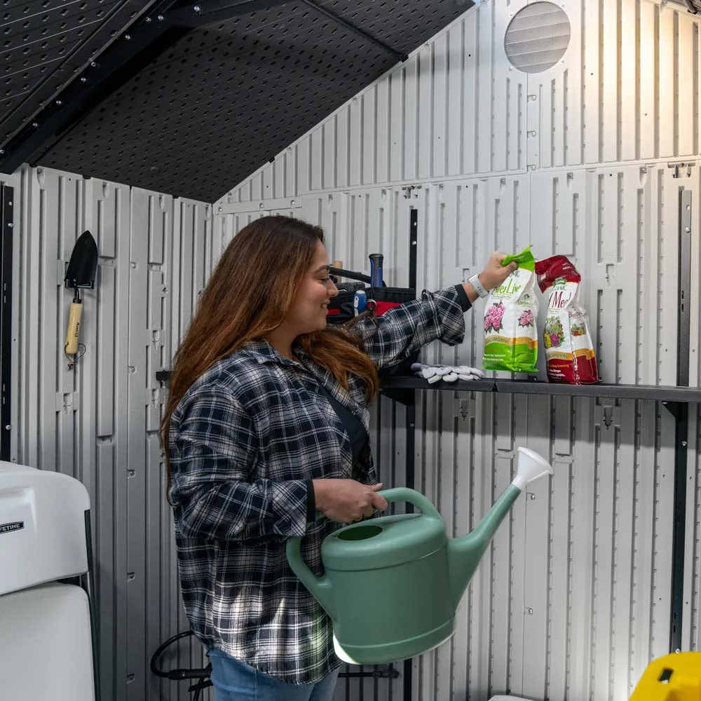Lifetime 8 ft x 20 ft Outdoor Storage Shed – 60470