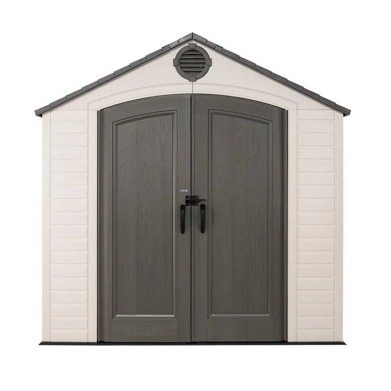 Lifetime 8 ft x 15 ft Outdoor Storage Shed – 60394