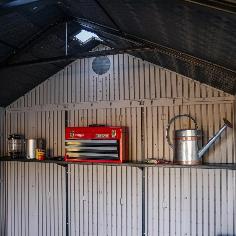 Lifetime 8 ft x 15 ft Outdoor Storage Shed – 60394