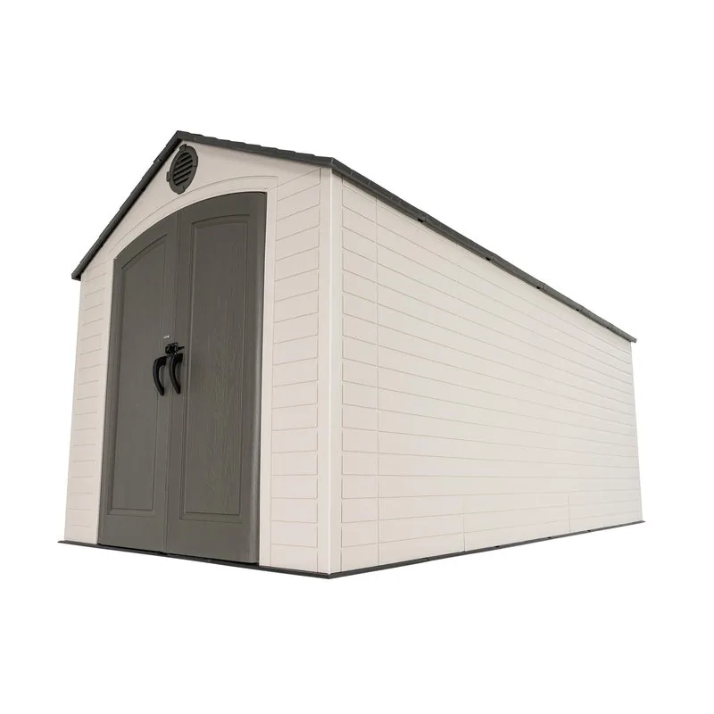 Lifetime 8 ft x 15 ft Outdoor Storage Shed – 60394