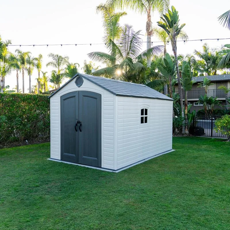 Lifetime 8 ft x 12.5 ft Outdoor Storage Shed – 60395