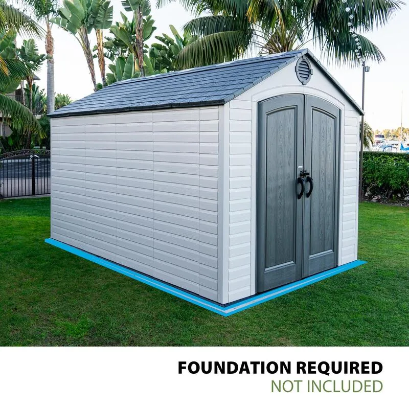 Lifetime 8 ft x 12.5 ft Outdoor Storage Shed – 60395