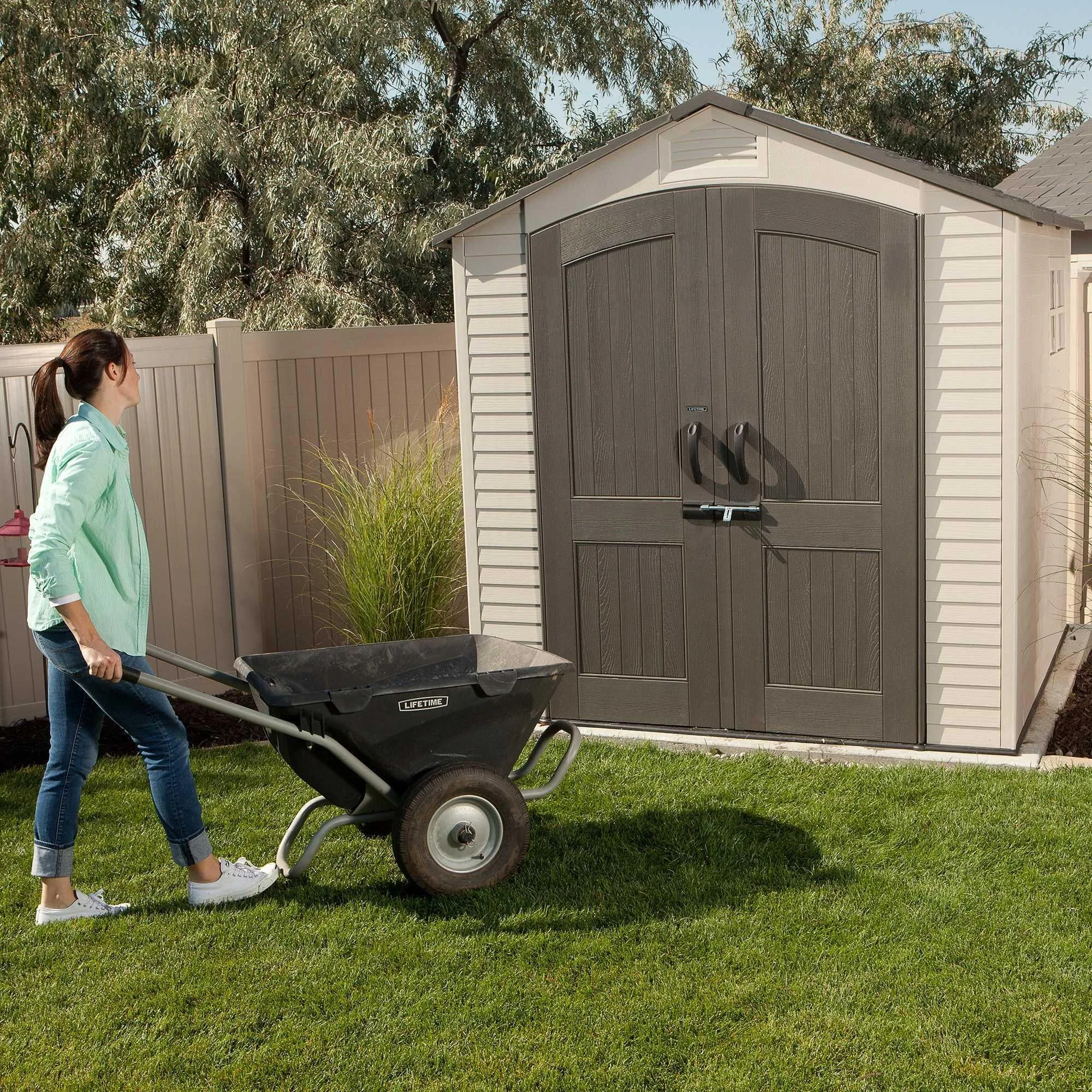 Lifetime 7 x 7 ft Outdoor Storage Shed – 60042