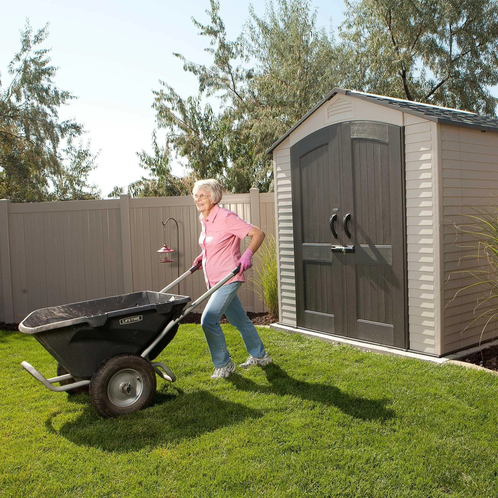 Lifetime 7 x 7 ft Outdoor Storage Shed – 60042