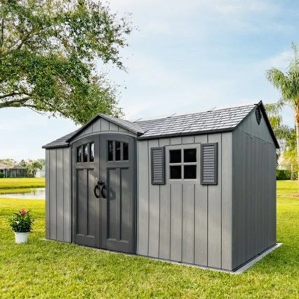 Lifetime 12.5 x 8 ft. Side Entry Shed – 60454