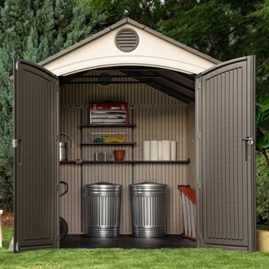 Lifetime 8 x 12.5 ft. Outdoor Shed – 6402