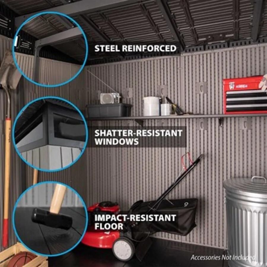 Lifetime Modern Shed 8.3 x 8.3 ft. – 60336