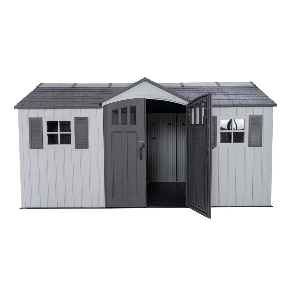 Lifetime Dual Entry 15’ x 8’ Shed – 60410