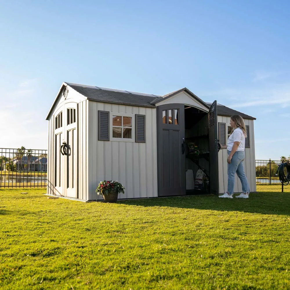Lifetime Dual Entry 15’ x 8’ Shed – 60410