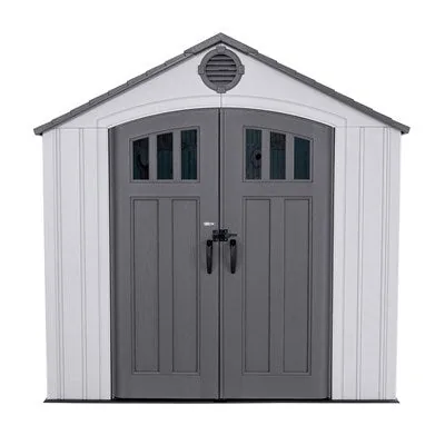 Lifetime 8 Ft. X 10 Ft. Outdoor Storage Shed – 60469