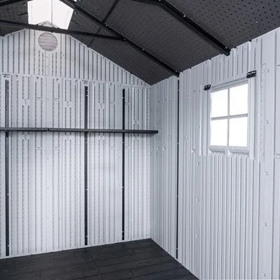 Lifetime 8 Ft. X 10 Ft. Outdoor Storage Shed – 60469