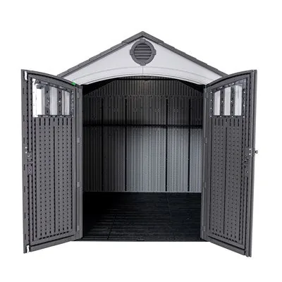Lifetime 8 Ft. X 10 Ft. Outdoor Storage Shed – 60469