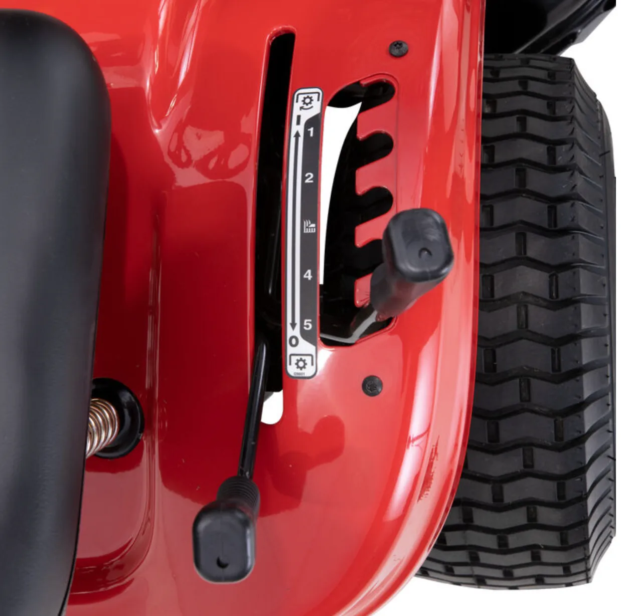 Troy-Bilt Bronco 46 Riding Lawn Mower | 547cc | 46″ Side-Discharge, Twin-Blade, Steel Cutting Deck | AutoDrive Transmission